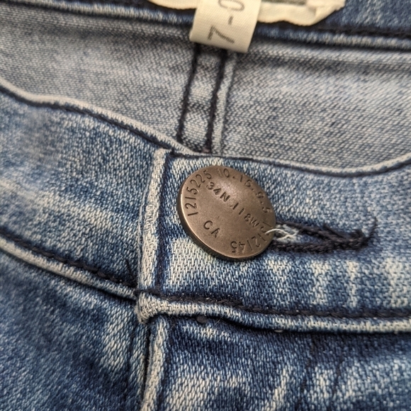 Current/Elliott High Rise The Kick Jeans Size 27 - Picture 3 of 5